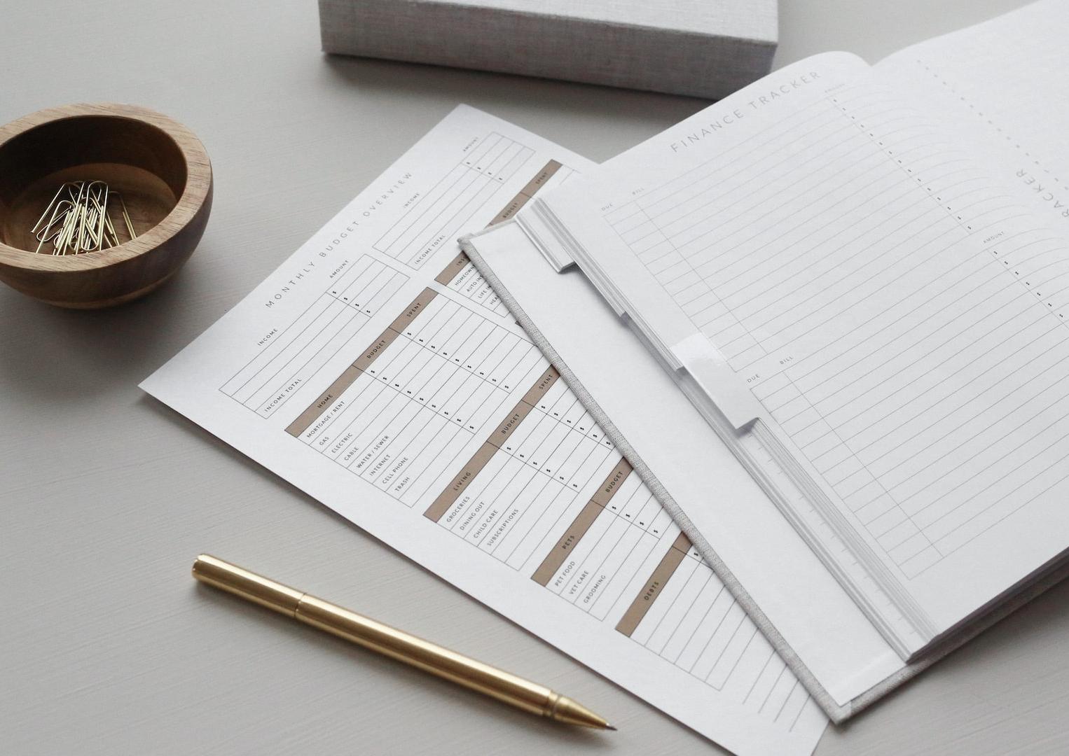 white printer paper